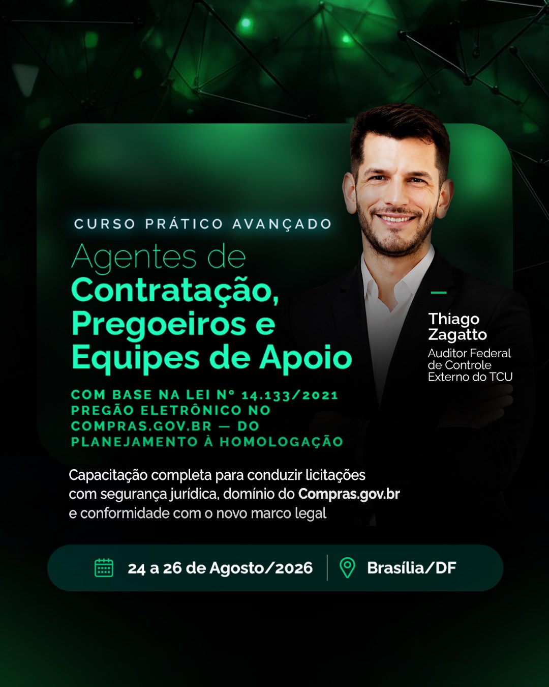Curso Prático Avançado: Agentes de Contratação, Pregoeiros e Equipes de Apoio