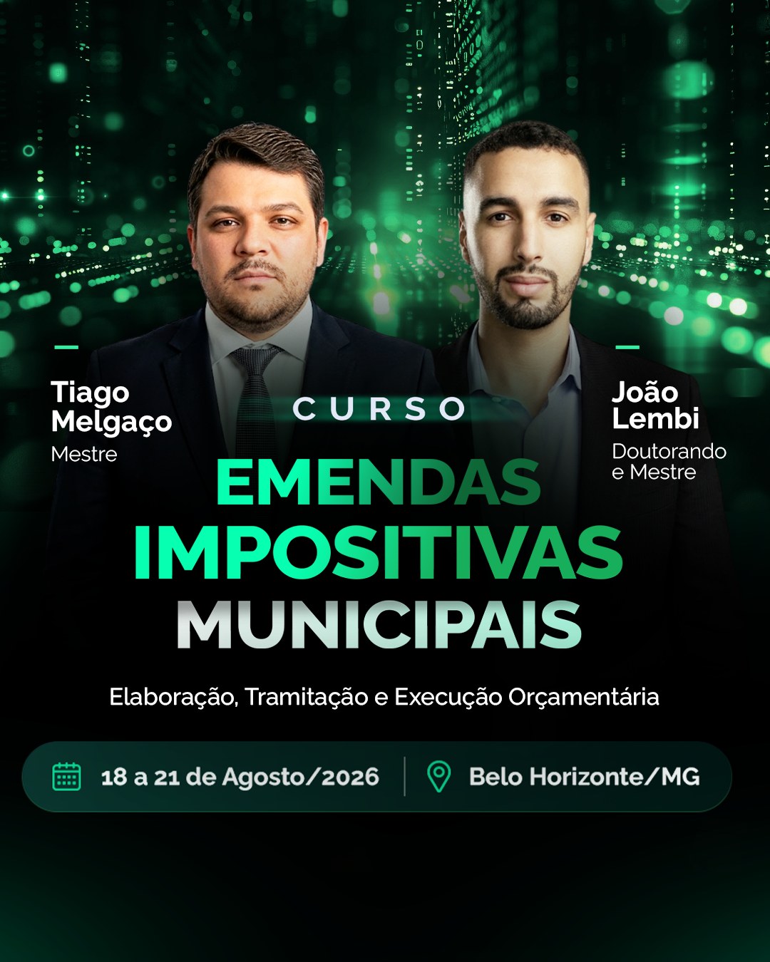 EMENDAS IMPOSITIVAS MUNICIPAIS