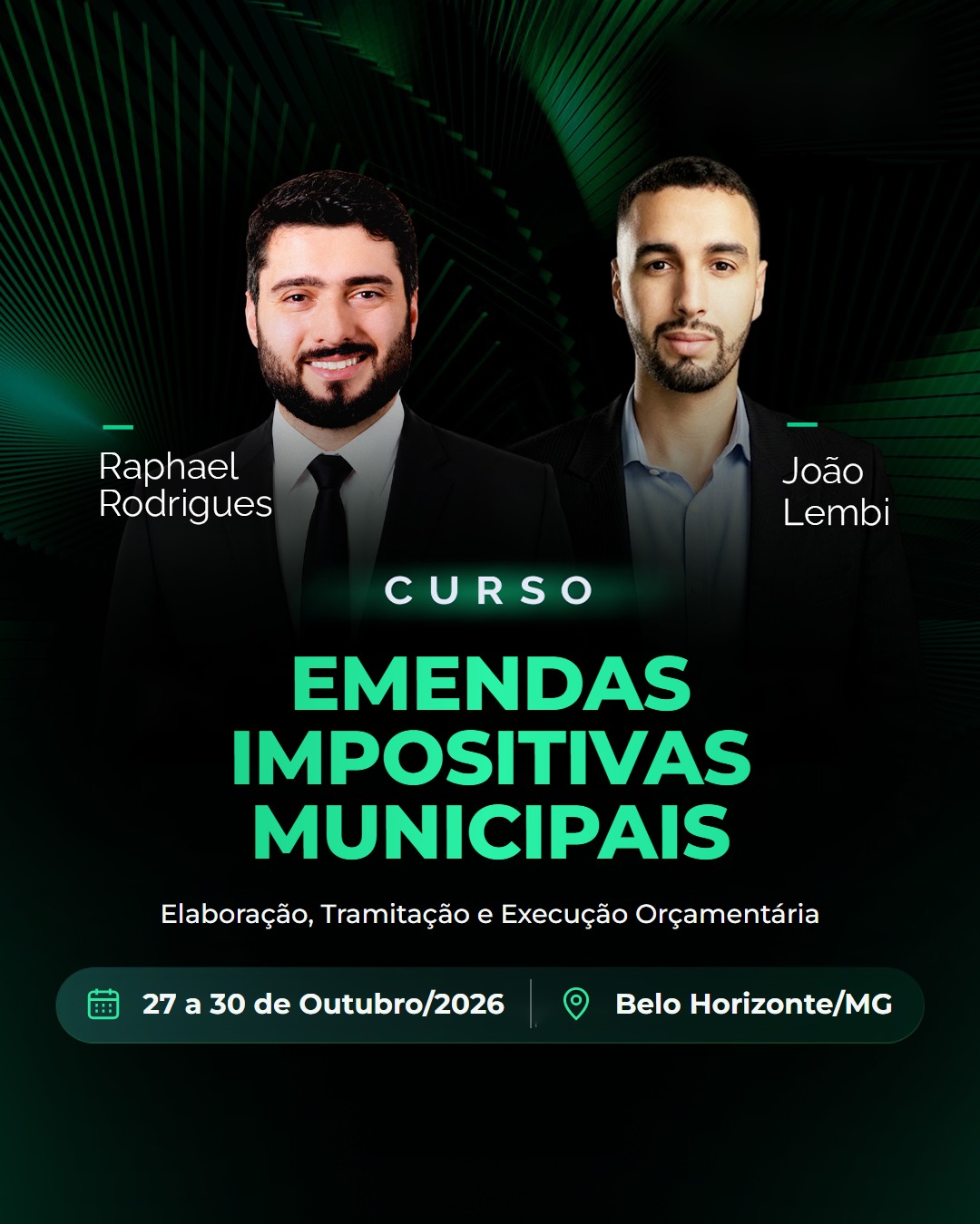 EMENDAS IMPOSITIVAS MUNICIPAIS
