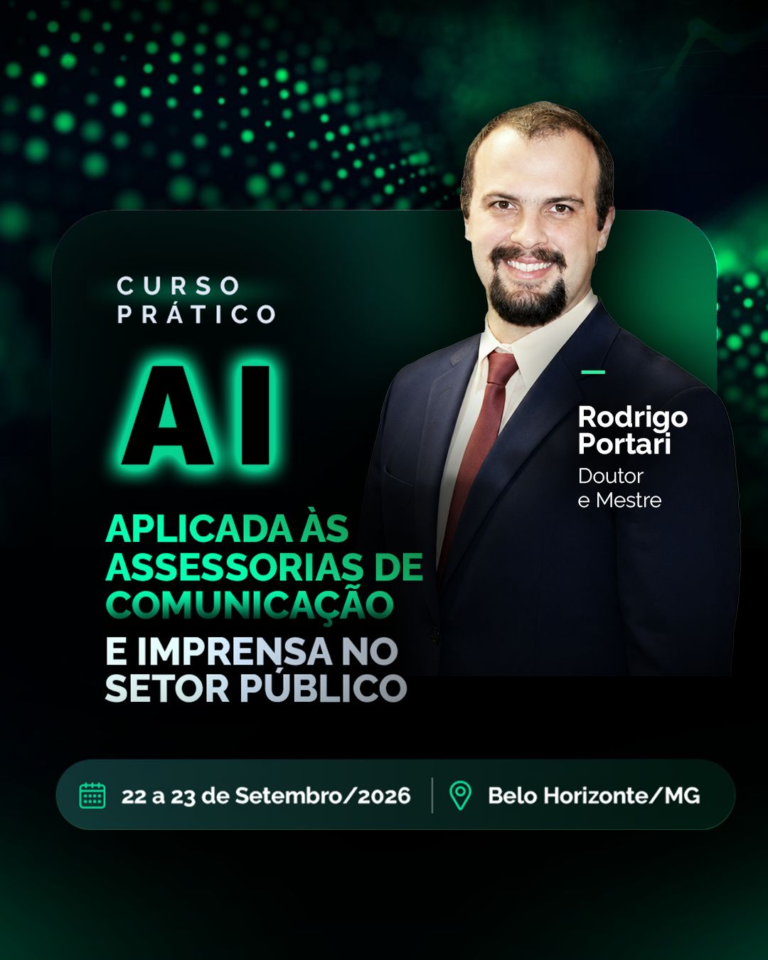 CURSO PRÁTICO DE IA APLICADA ÀS ASSESSORIAS DE COMUNICAÇÃO E IMPRENSA NO SETOR PÚBLICO
